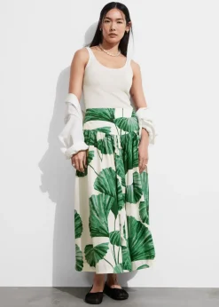 Flash Sale & Other Stories A-Line Midi Skirt