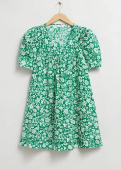 Outlet & Other Stories A-Line Short-Sleeve Dress