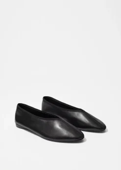 New & Other Stories Almond-Toe Ballerina Flats