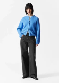 Cheap & Other Stories Alpaca-Blend Knitted Cardigan