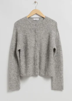 Cheap & Other Stories Alpaca-Blend Knitted Cardigan