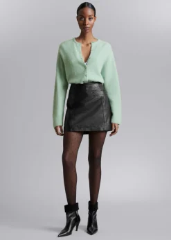 Cheap & Other Stories Alpaca-Blend Knitted Cardigan