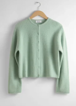 Cheap & Other Stories Alpaca-Blend Knitted Cardigan