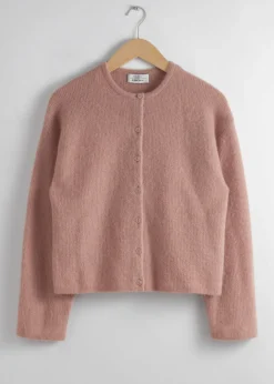 Cheap & Other Stories Alpaca-Blend Knitted Cardigan