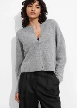 Cheap & Other Stories Alpaca-Blend Knitted Cardigan