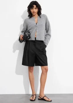 Cheap & Other Stories Alpaca-Blend Knitted Cardigan