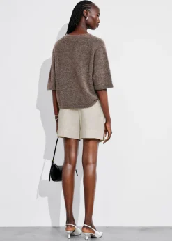 Clearance & Other Stories Alpaca-Blend Knitted Top