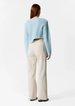 Best Sale & Other Stories Asymmetric Rib-Knit Sweater