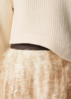 Best Sale & Other Stories Asymmetric Rib-Knit Sweater