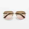 Discount & Other Stories Aviator Sunglasses Brown