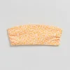 Shop & Other Stories Bandeau Bikini Top Peach