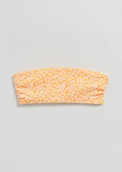 Shop & Other Stories Bandeau Bikini Top Peach