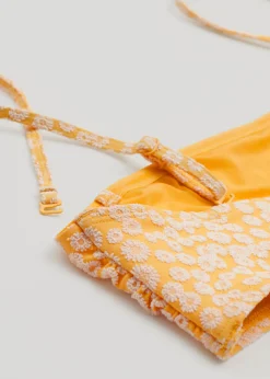 Shop & Other Stories Bandeau Bikini Top Peach
