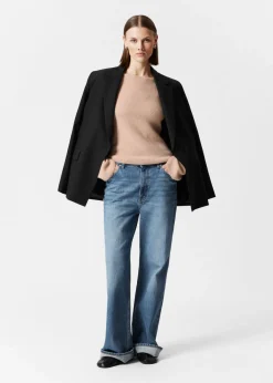 Store & Other Stories Bell Sleeve Cashmere Sweater