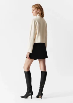 New & Other Stories Boxy Turtleneck Knit Sweater