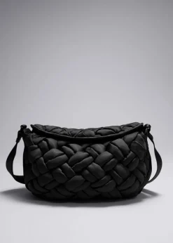 Clearance & Other Stories Braided Nylon Shoulder Bag