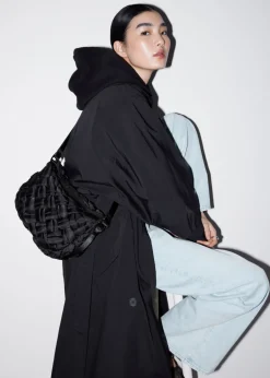 Clearance & Other Stories Braided Nylon Shoulder Bag