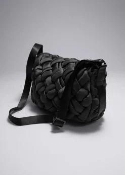 Clearance & Other Stories Braided Nylon Shoulder Bag