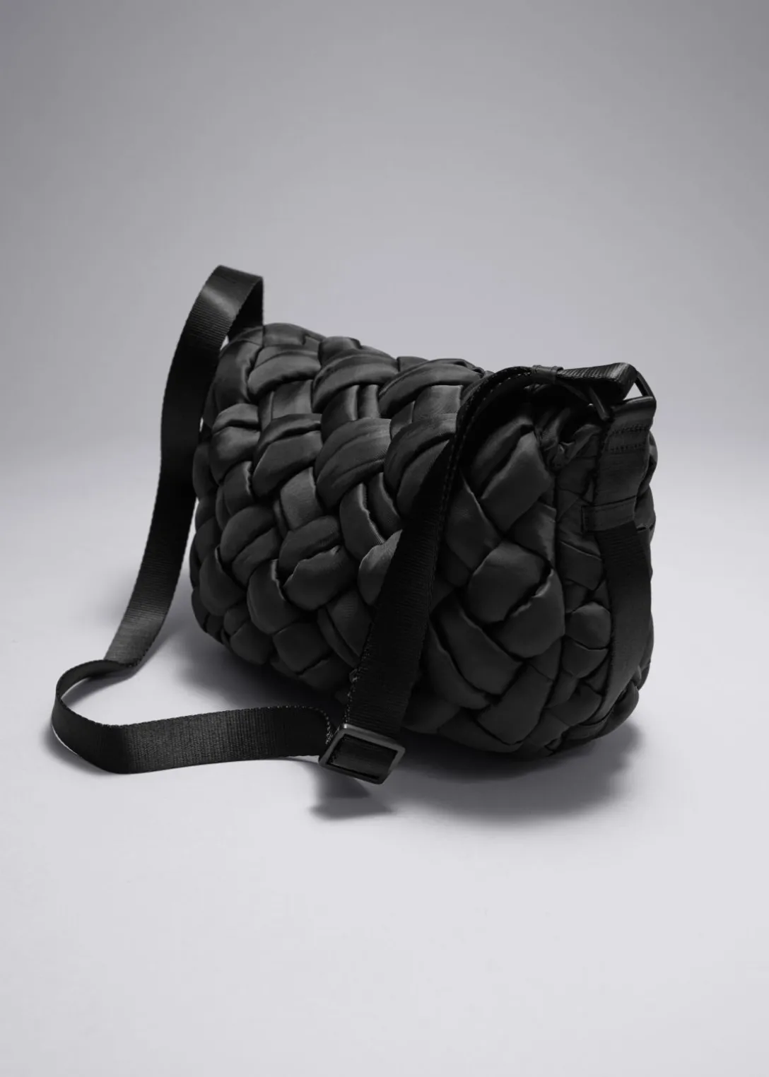 Clearance & Other Stories Braided Nylon Shoulder Bag