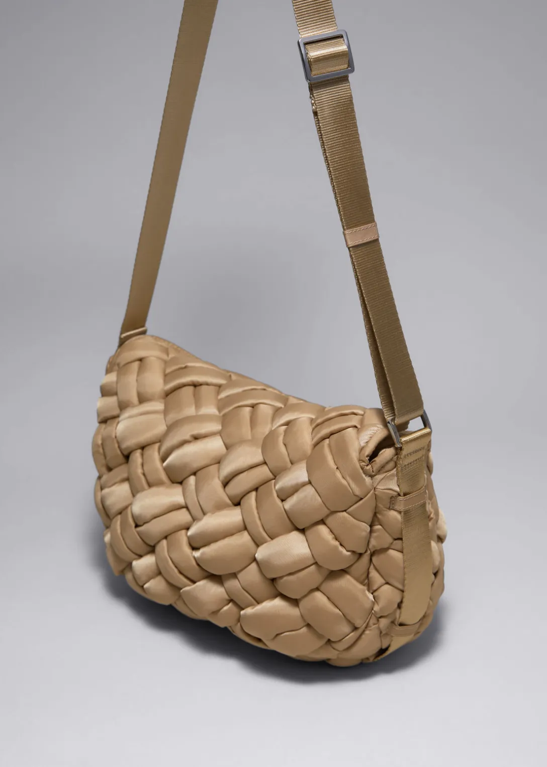 Clearance & Other Stories Braided Nylon Shoulder Bag