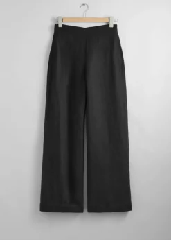 New & Other Stories Breezy High-Waist Trousers