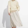 Clearance & Other Stories Buttoned A-Line Midi Skirt