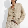 Outlet & Other Stories Buttoned Knit Cardigan