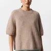 Cheap & Other Stories Cashmere-Blend Knit T-Shirt