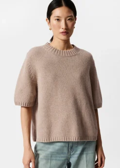 Cheap & Other Stories Cashmere-Blend Knit T-Shirt
