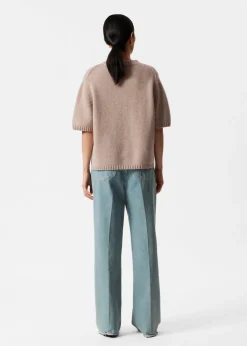 Cheap & Other Stories Cashmere-Blend Knit T-Shirt