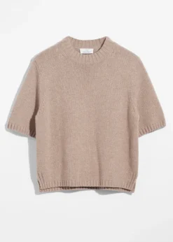 Cheap & Other Stories Cashmere-Blend Knit T-Shirt