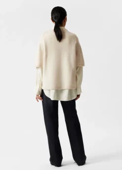 Cheap & Other Stories Cashmere-Blend Knit T-Shirt