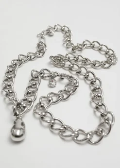 Best & Other Stories Charm Chain Belt Silver