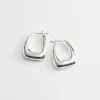 Flash Sale & Other Stories Chunky Oval Hoop Earrings