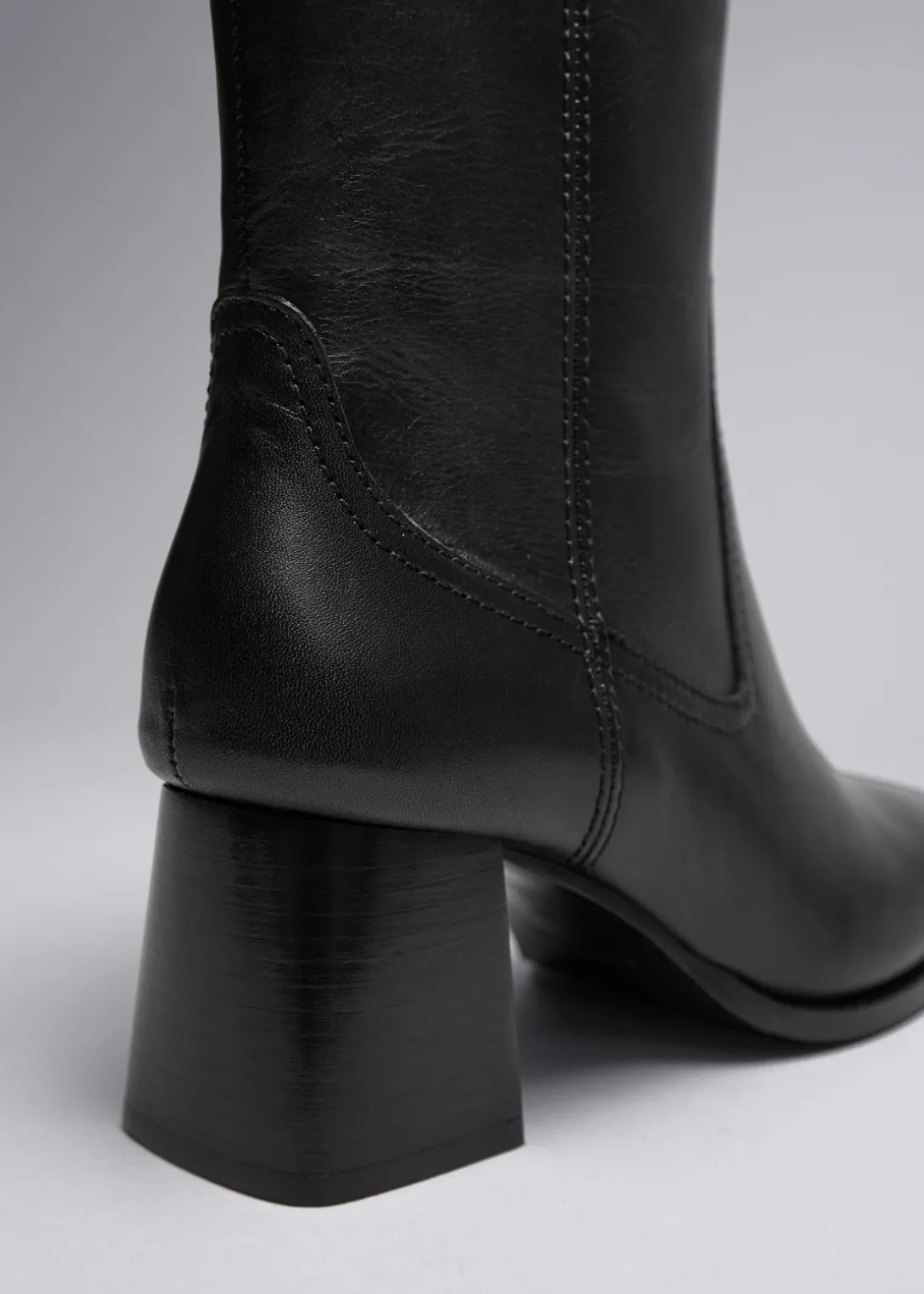 Sale & Other Stories Classic Leather Ankle Boots