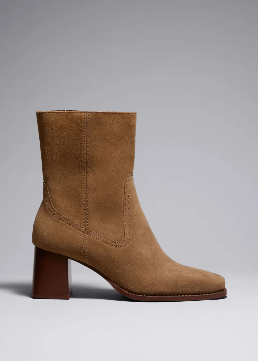 Sale & Other Stories Classic Leather Ankle Boots
