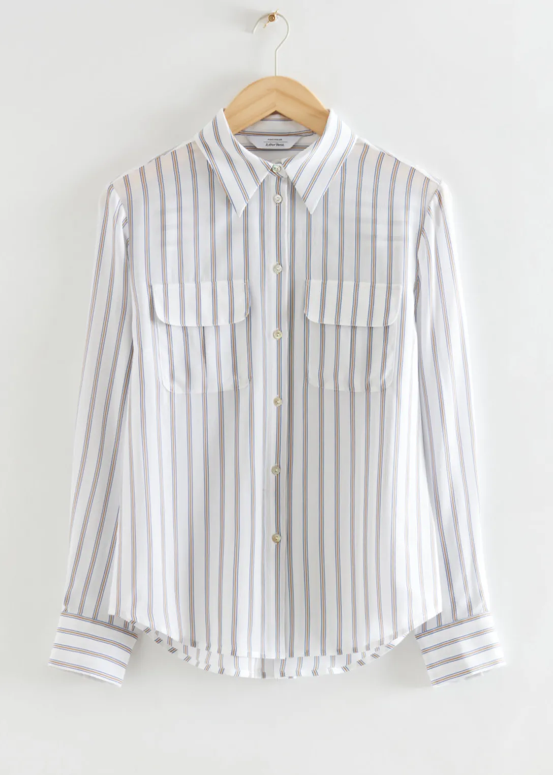 Shop & Other Stories Classic Mulberry Silk Shirt