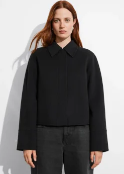 Cheap & Other Stories Collared Wool-Blend Jacket