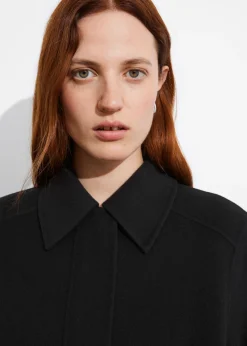 Cheap & Other Stories Collared Wool-Blend Jacket