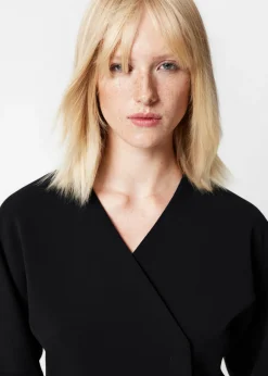 Shop & Other Stories Collarless Blazer Black