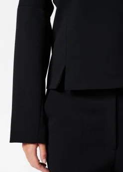 Shop & Other Stories Collarless Blazer Black