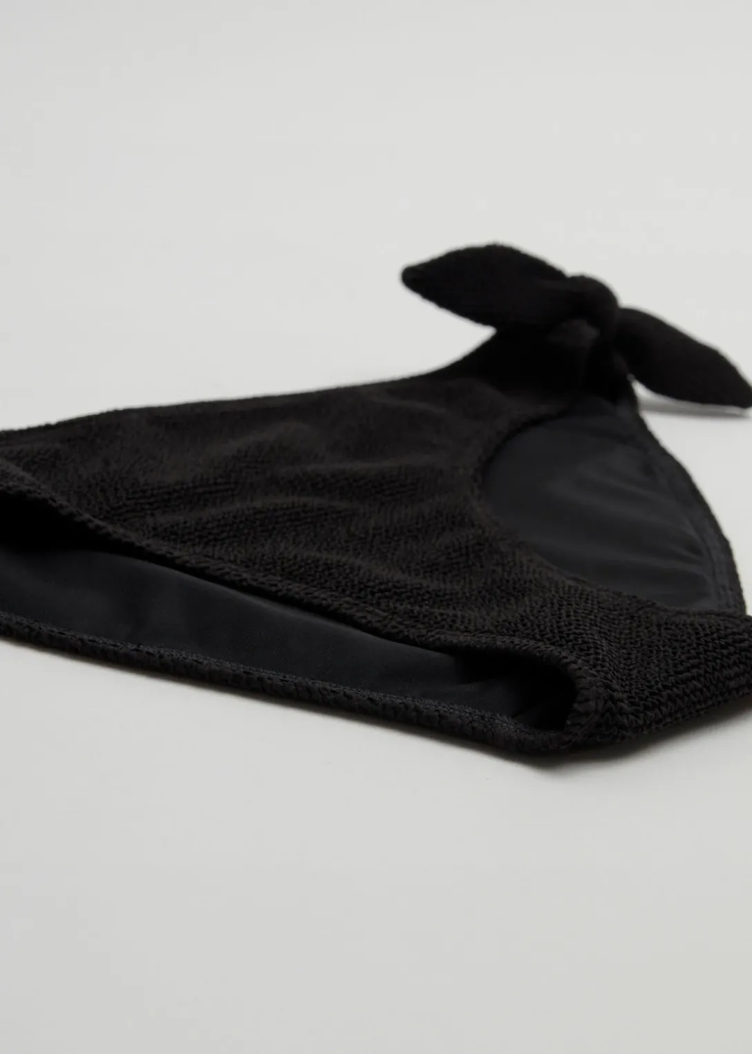 Store & Other Stories Crepe Knot Tie Bikini Bottoms
