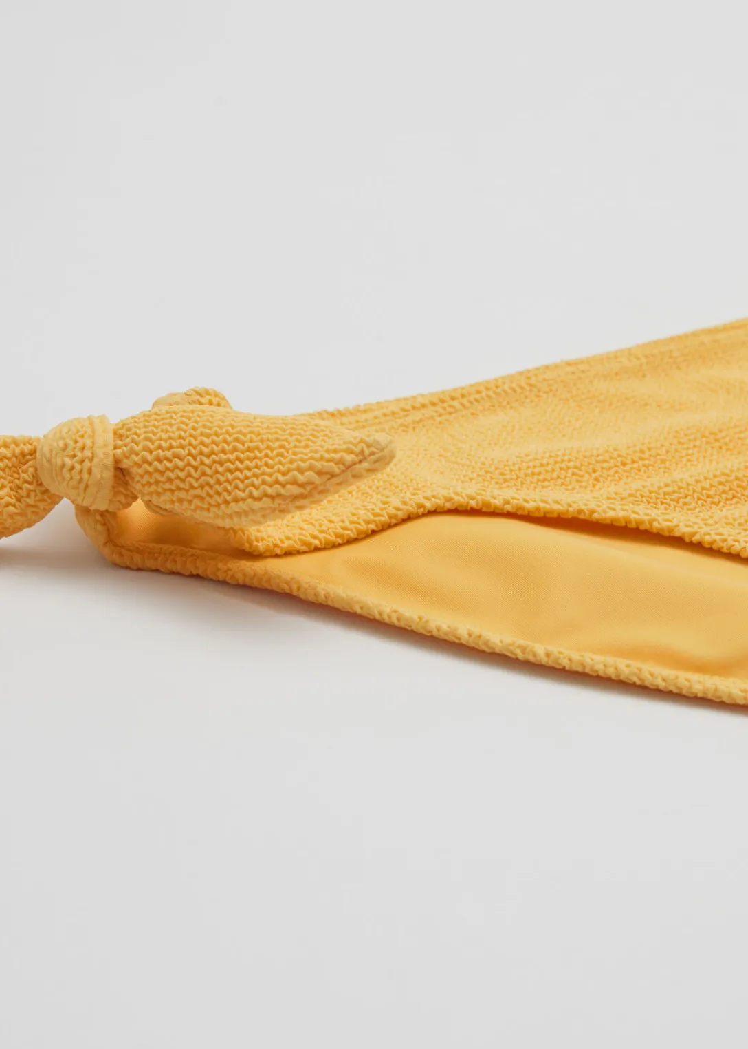 Store & Other Stories Crepe Knot Tie Bikini Bottoms