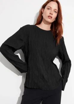 Online & Other Stories Crinkled Top
