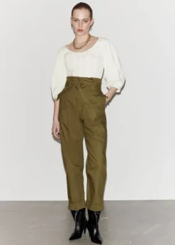 Fashion & Other Stories Cropped Corset Blouse