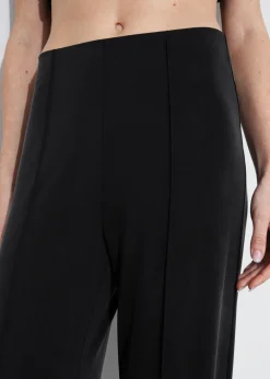 Cheap & Other Stories Cupro Pin Tuck Trousers Black