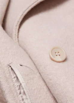 Hot & Other Stories Double-Breasted Wool Jacket
