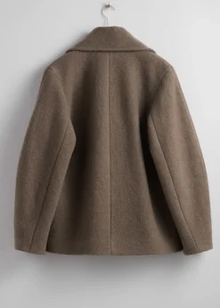 Hot & Other Stories Double-Breasted Wool Jacket