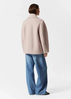 Hot & Other Stories Double-Breasted Wool Jacket