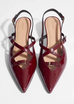 Best & Other Stories Embellished Slingback Pumps